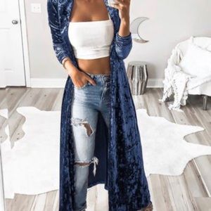 Robe // Velvet Cardigan 😍🙌🏻
